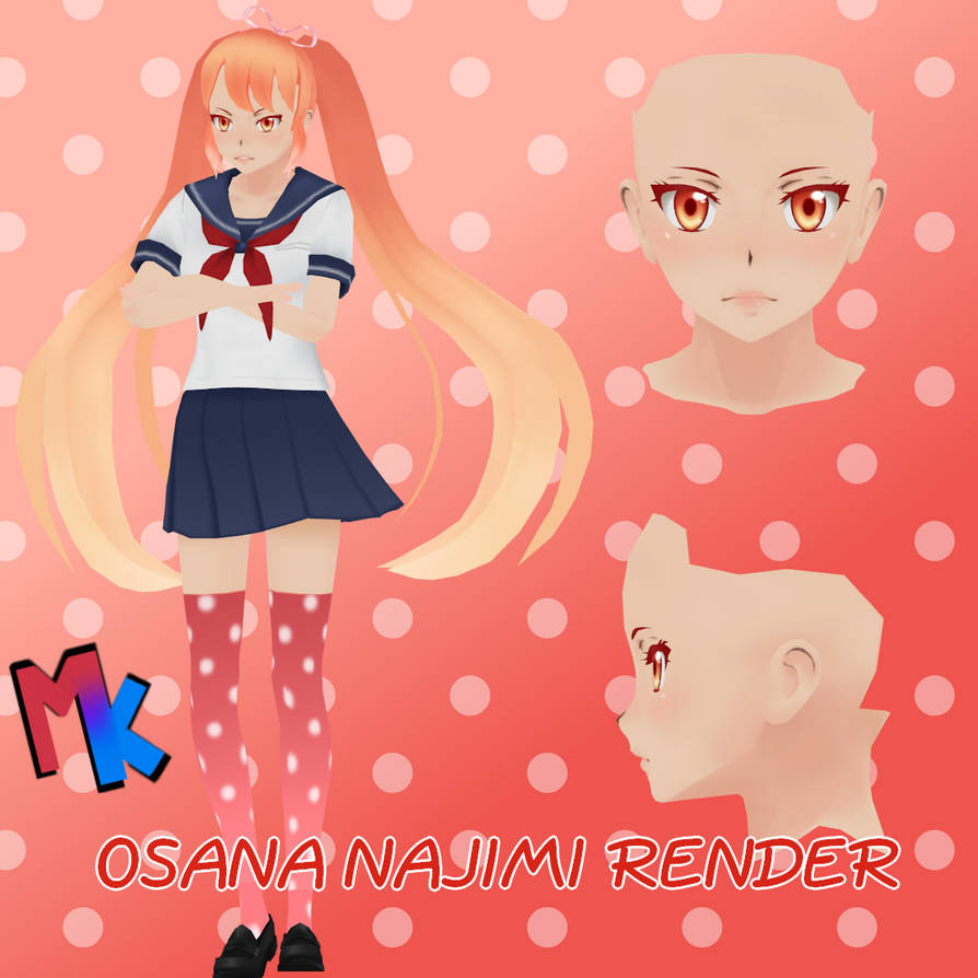 Yandere Simulator Redesign - Osana Najimi by TomboyJessie13 on DeviantArt