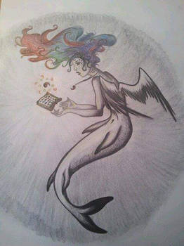 something new , flying mermaid , magic