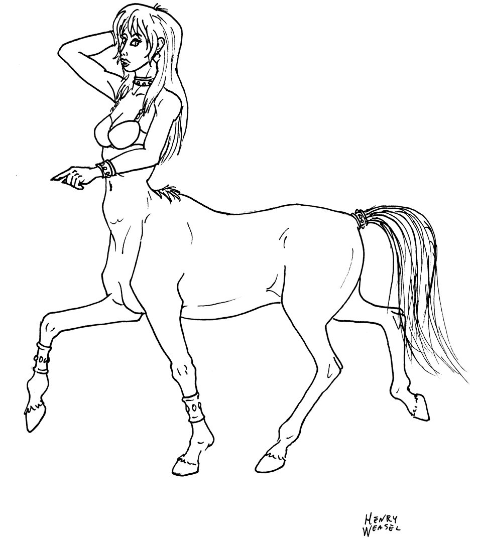 Draw a centaur day 2016