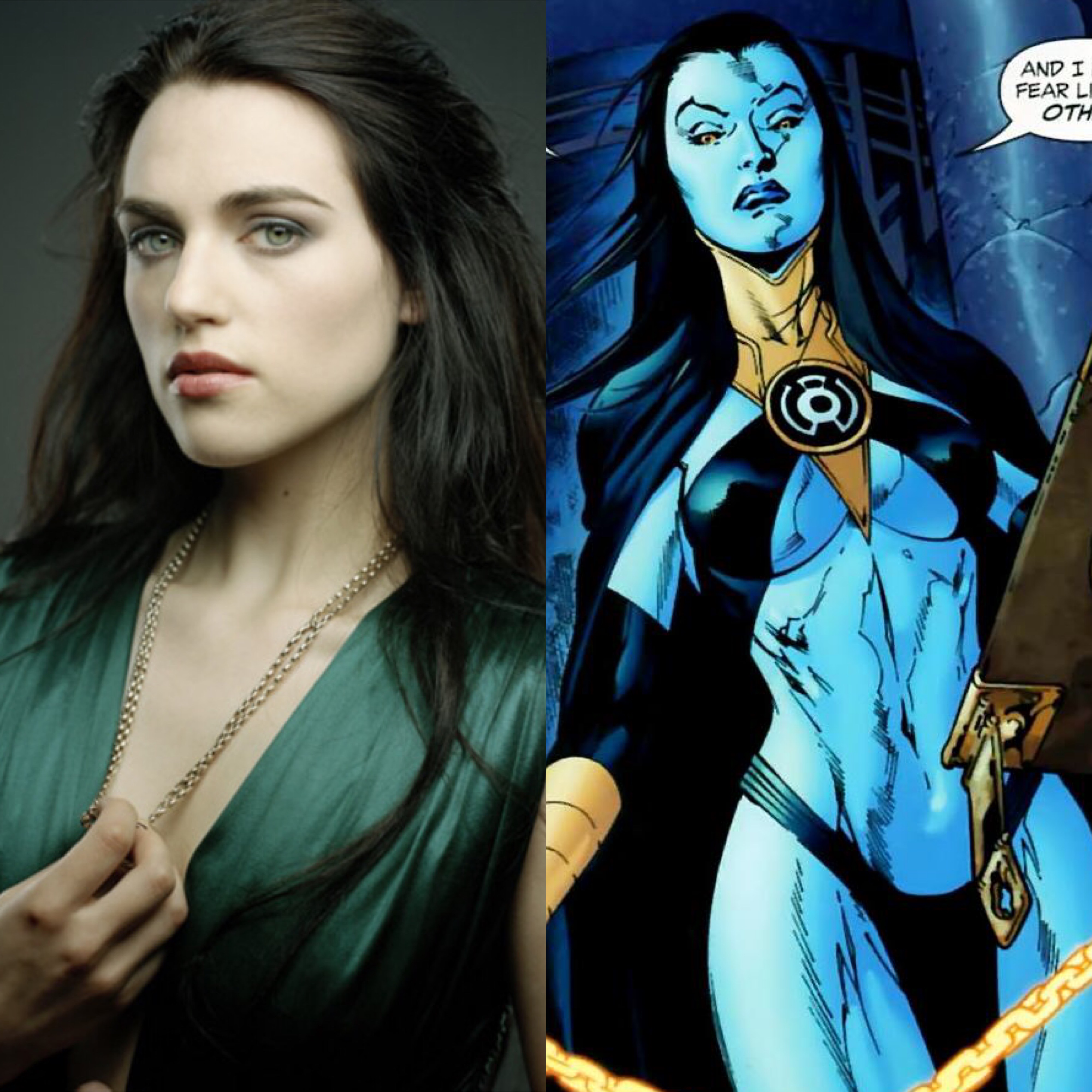 DCEU-Lyssa Drak: Katie McGrath by zaeemh on DeviantArt