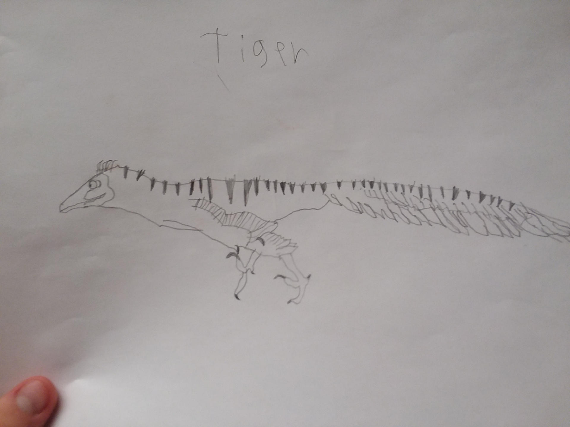 accurate Tiger the Velociraptor by EvanKlein1 on DeviantArt