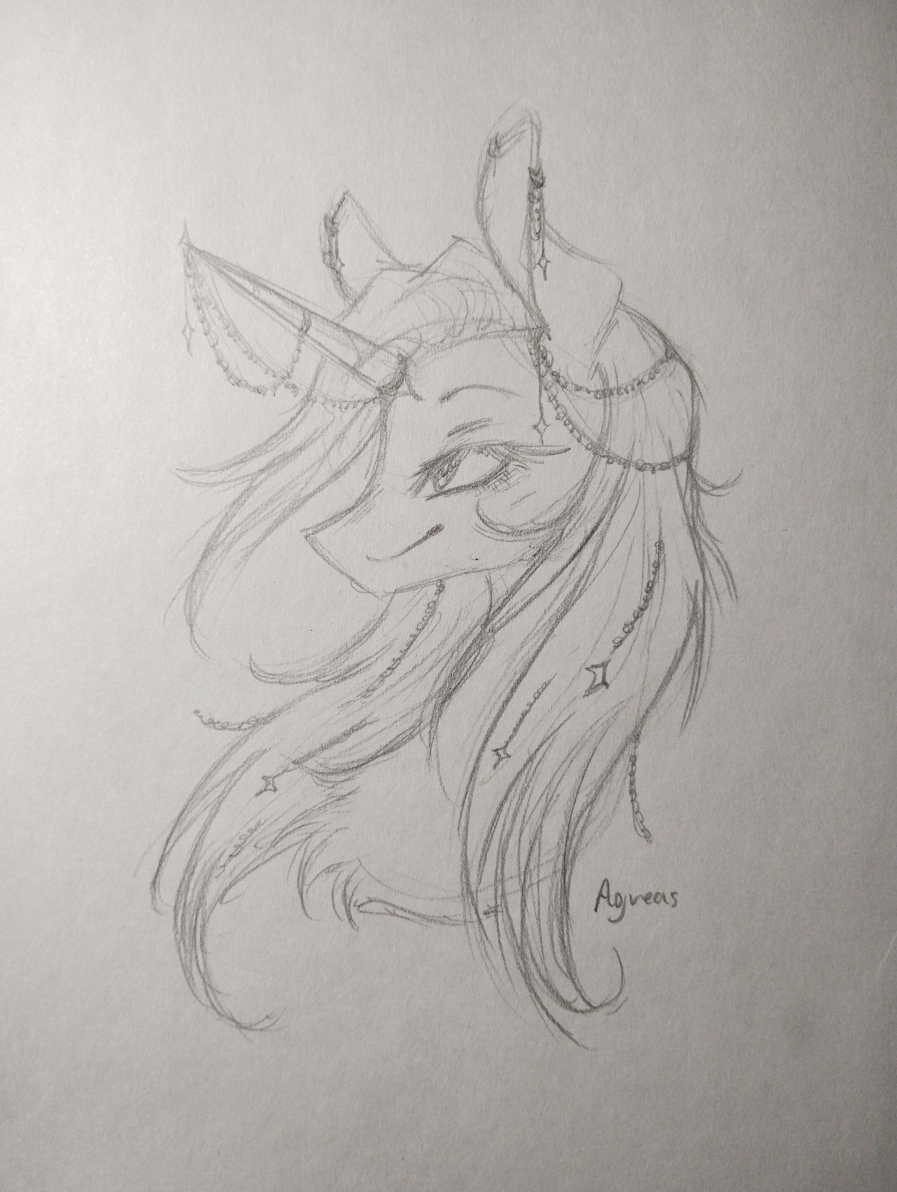 | MLP | Simple sketch by Agreas9 on DeviantArt