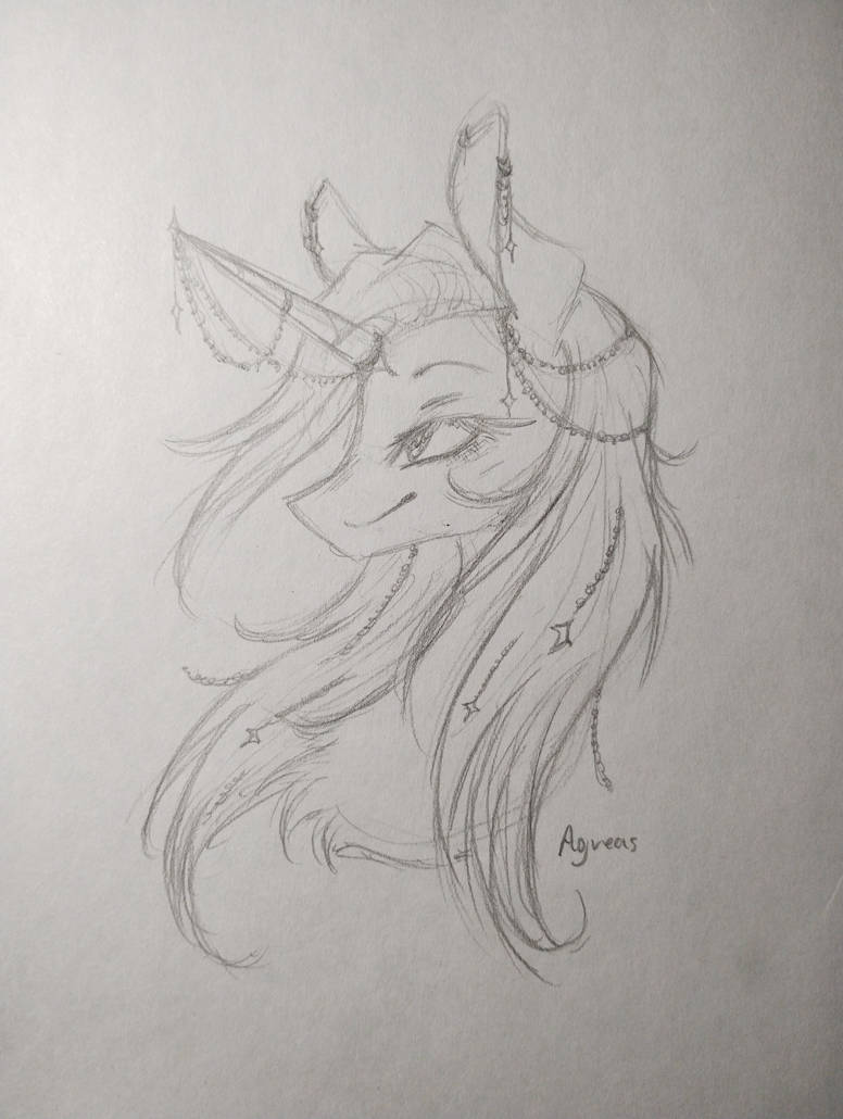 | MLP | Simple sketch by Agreas9 on DeviantArt