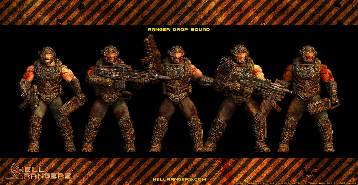 Hell Rangers Group by David-Rogers on DeviantArt