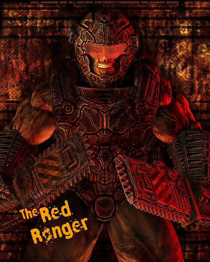 Hell Ranger - Red Ranger by David-Rogers on DeviantArt