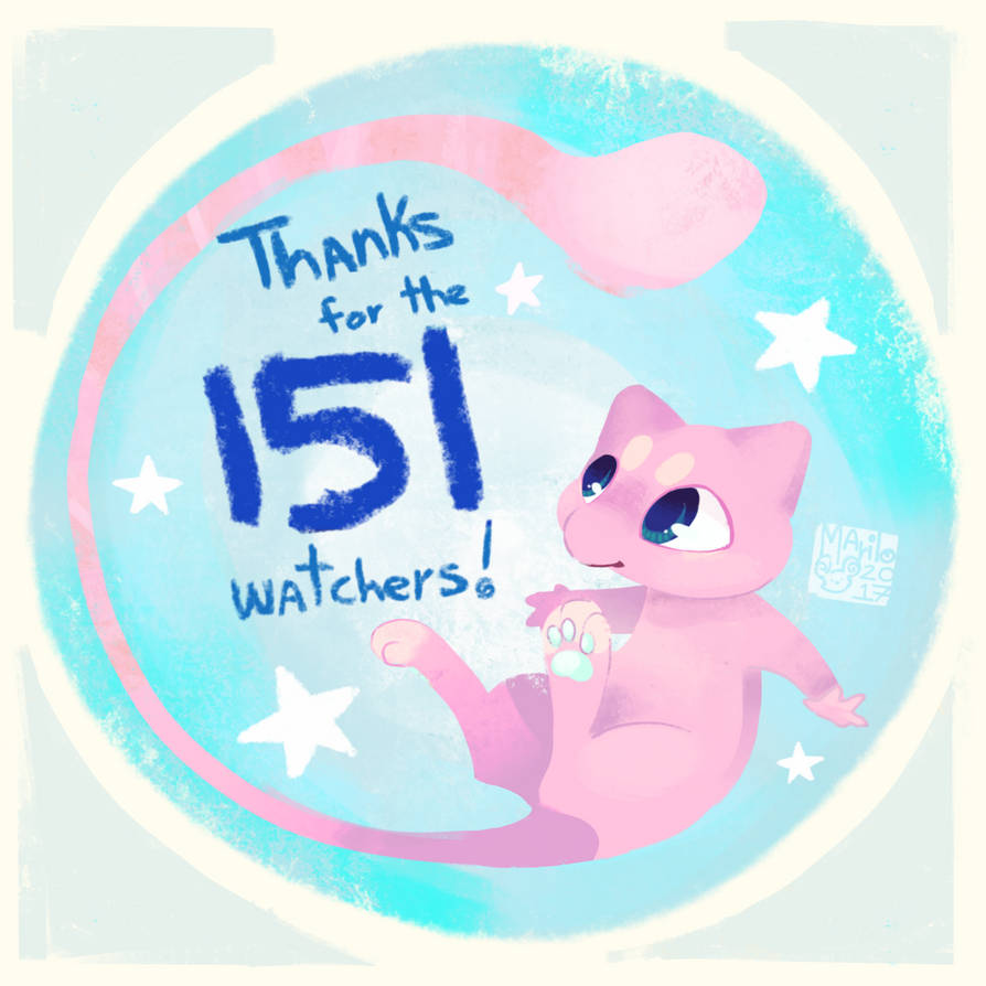 Thanks for the 151 watchers!