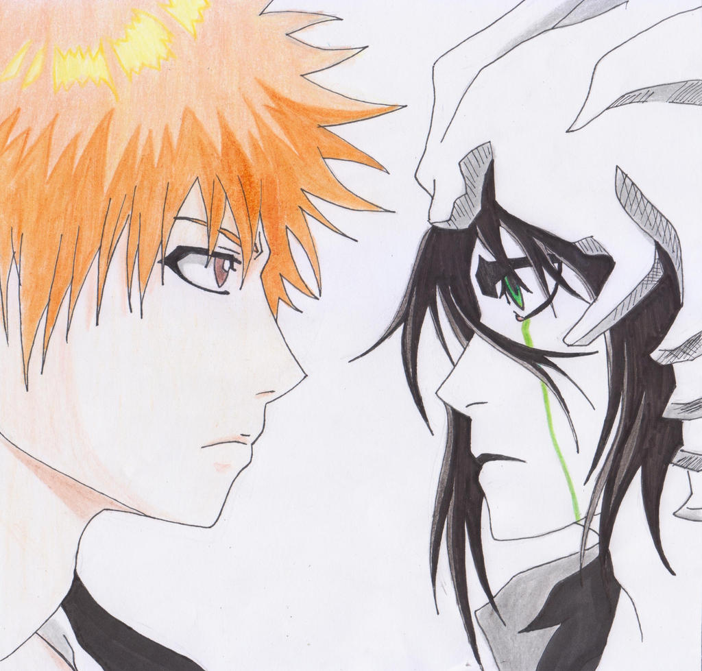 ichigo vs ulquiorra by pauliss1 on DeviantArt