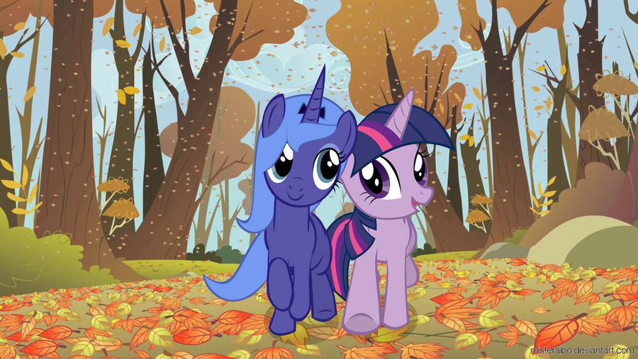 Luna and Twilight