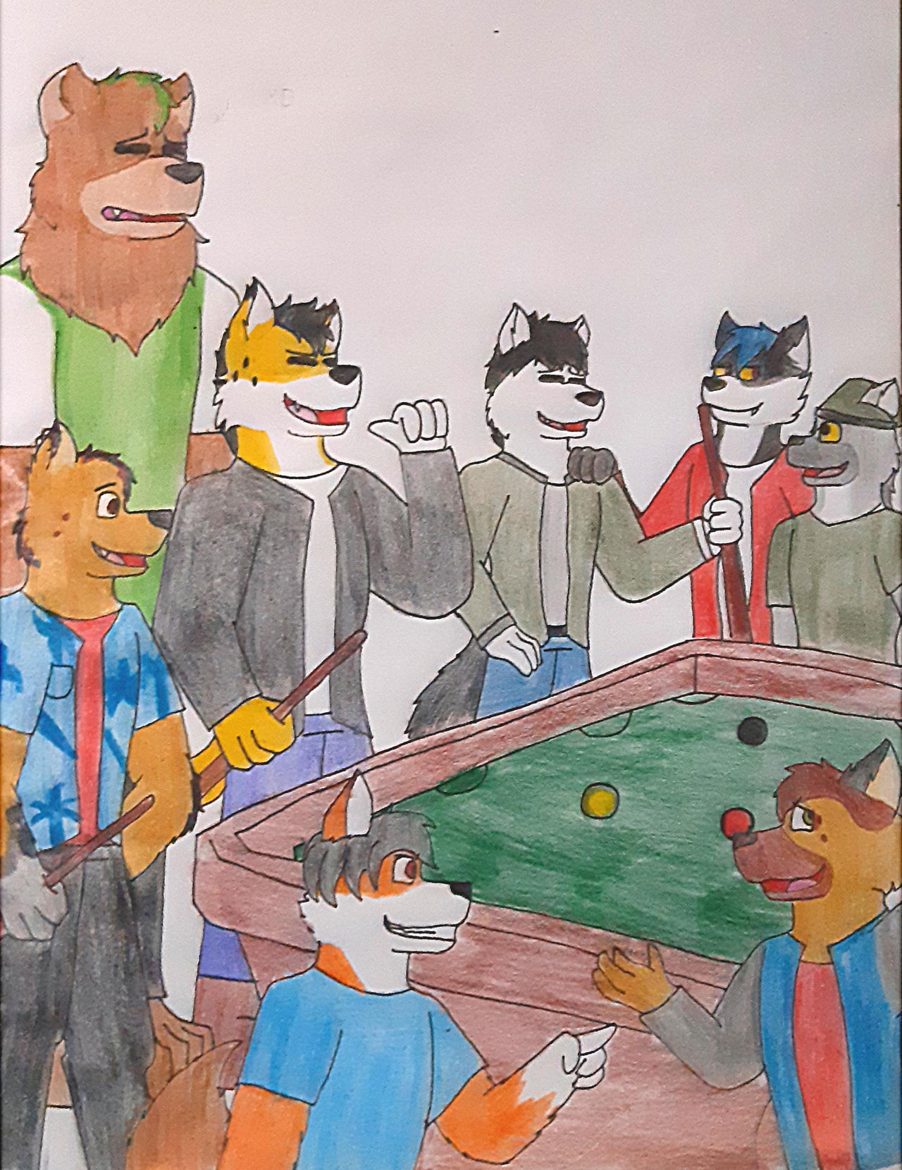 Pool Night by Lautaroh82 on DeviantArt