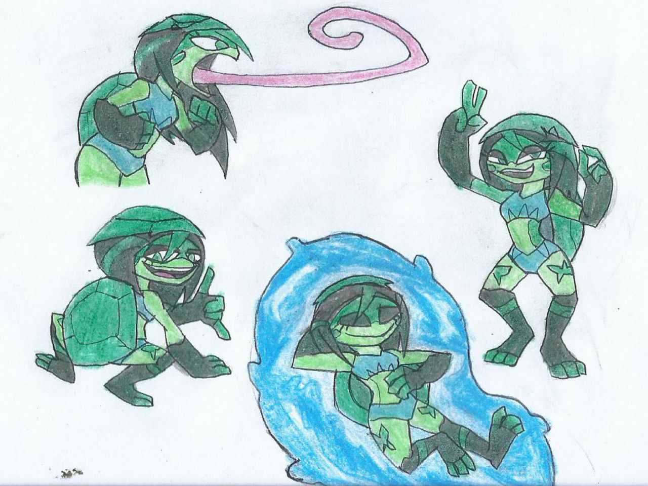 Turtle Frog Deviantart TADC OC: Luvi the Turtle Frog by Lautaroh82 on DeviantArt