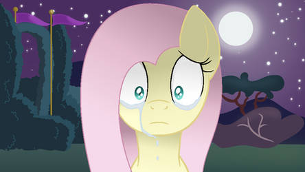 sad and scared Fluttershy