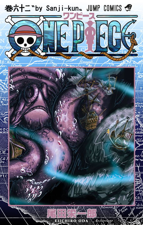 One Piece Volume 62 Art Cover By Jiji-San On Deviantart