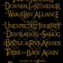 Middle Earth Chronicles movie titles