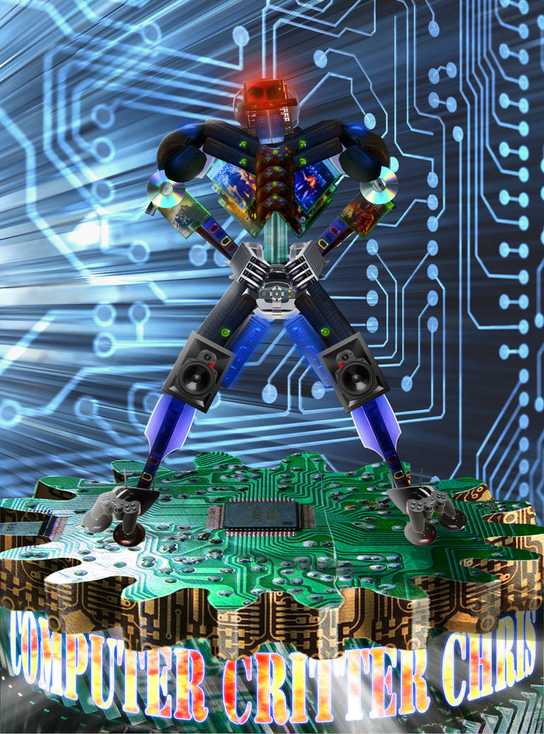 computer critter chris by Ziddius on DeviantArt
