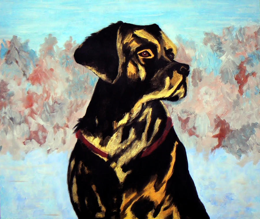 Black Lab Deviantart Black Lab by Scharkan on DeviantArt