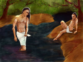 Brahmans Siddhartha and Govinda