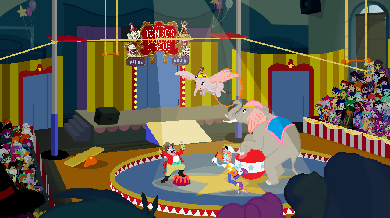 Dumbo s Circus At CHS By WesleyAbram On DeviantArt dumbo-s-circus-at-chs-by-wesleyabram-on-deviantart