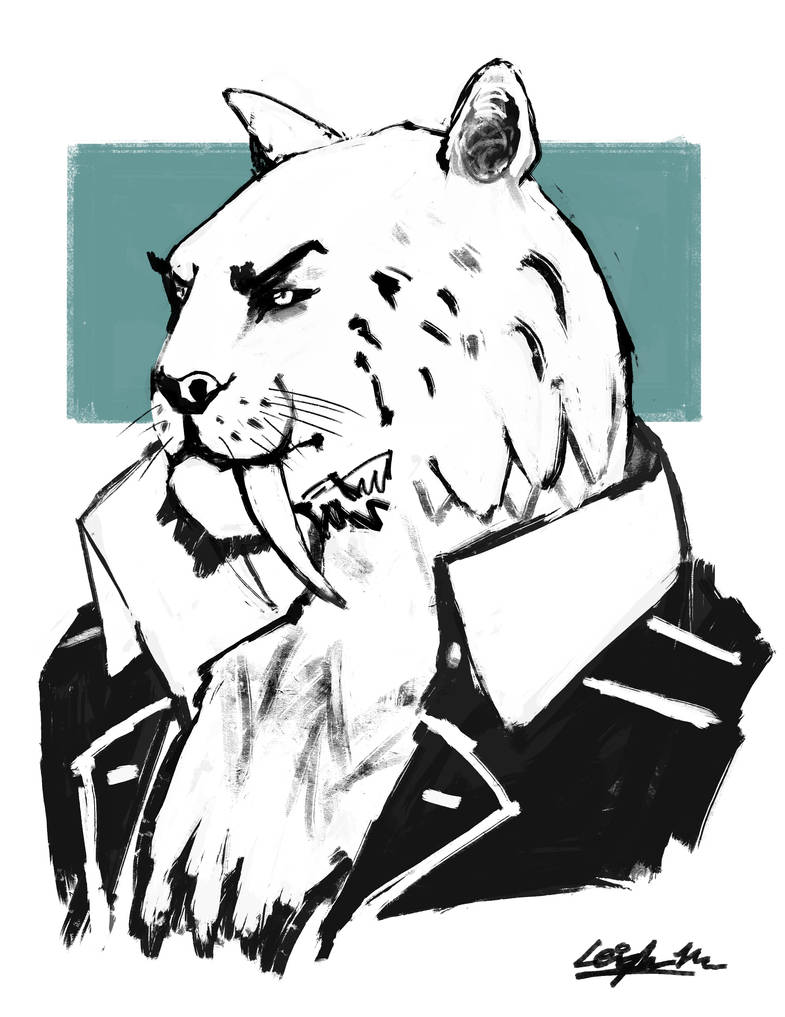 Sabertooth Character by HawkWolf113 on DeviantArt