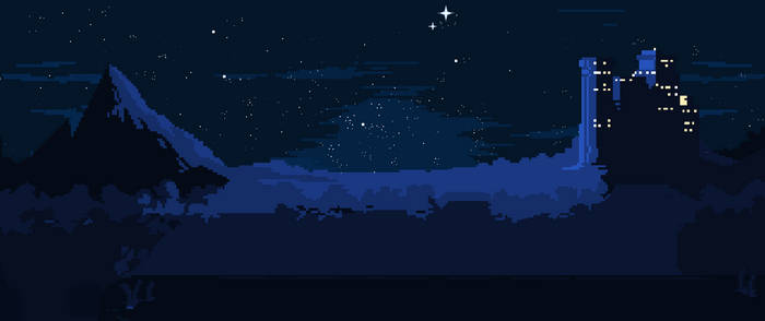 background in the night version.