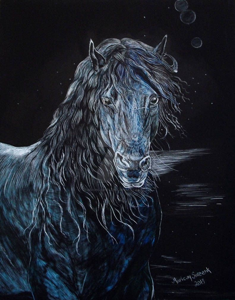 The Night Horse by MoonlightLuna The Night Horse by MoonlightLuna