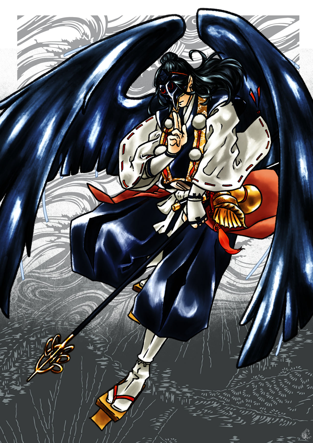 Tengu by toneriko-oekaki on DeviantArt