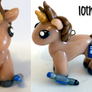 Tenth Doctor Pony Charm