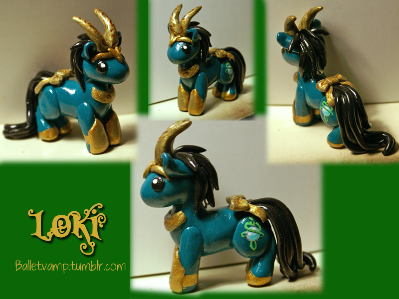 Loki Pony Pendant