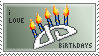 dA Birthdays Stamp