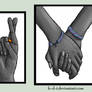 Holding Hands Triptych