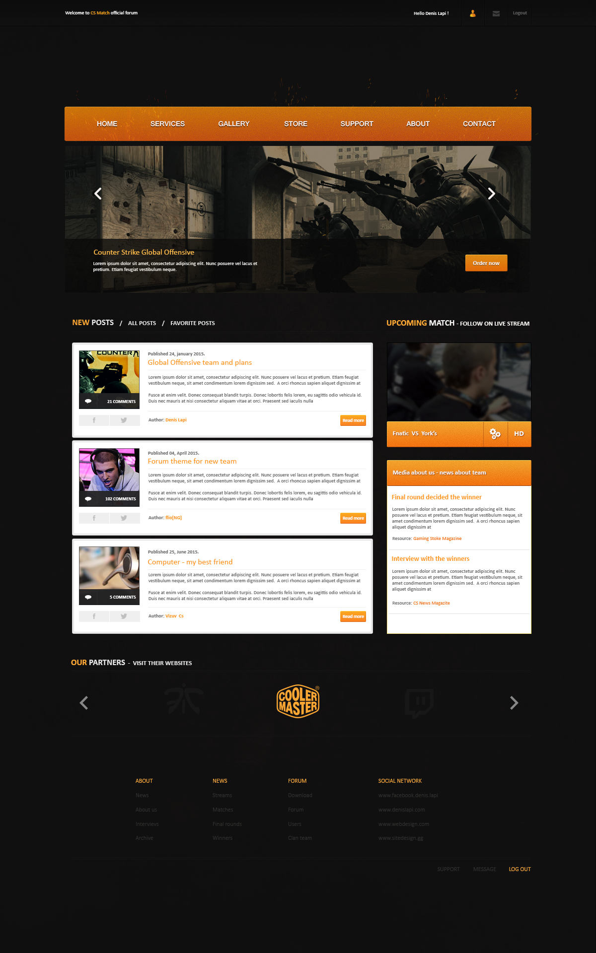 CS:GO Template - for CS clan by DenisLapi on DeviantArt