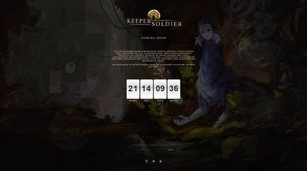 Keeper and The Soldier  [Web site design]