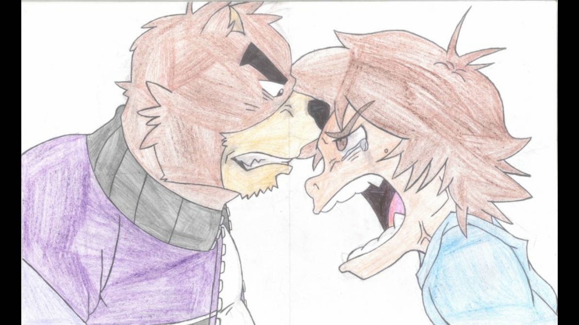 Argument (Colored) by JacquesBleu on DeviantArt
