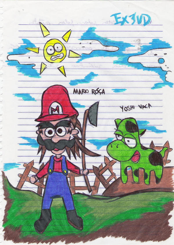 Mario Roca Yoshi Vaca by Ex3vd on DeviantArt