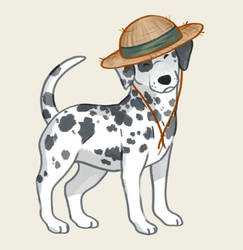 Dalmatian Sticker