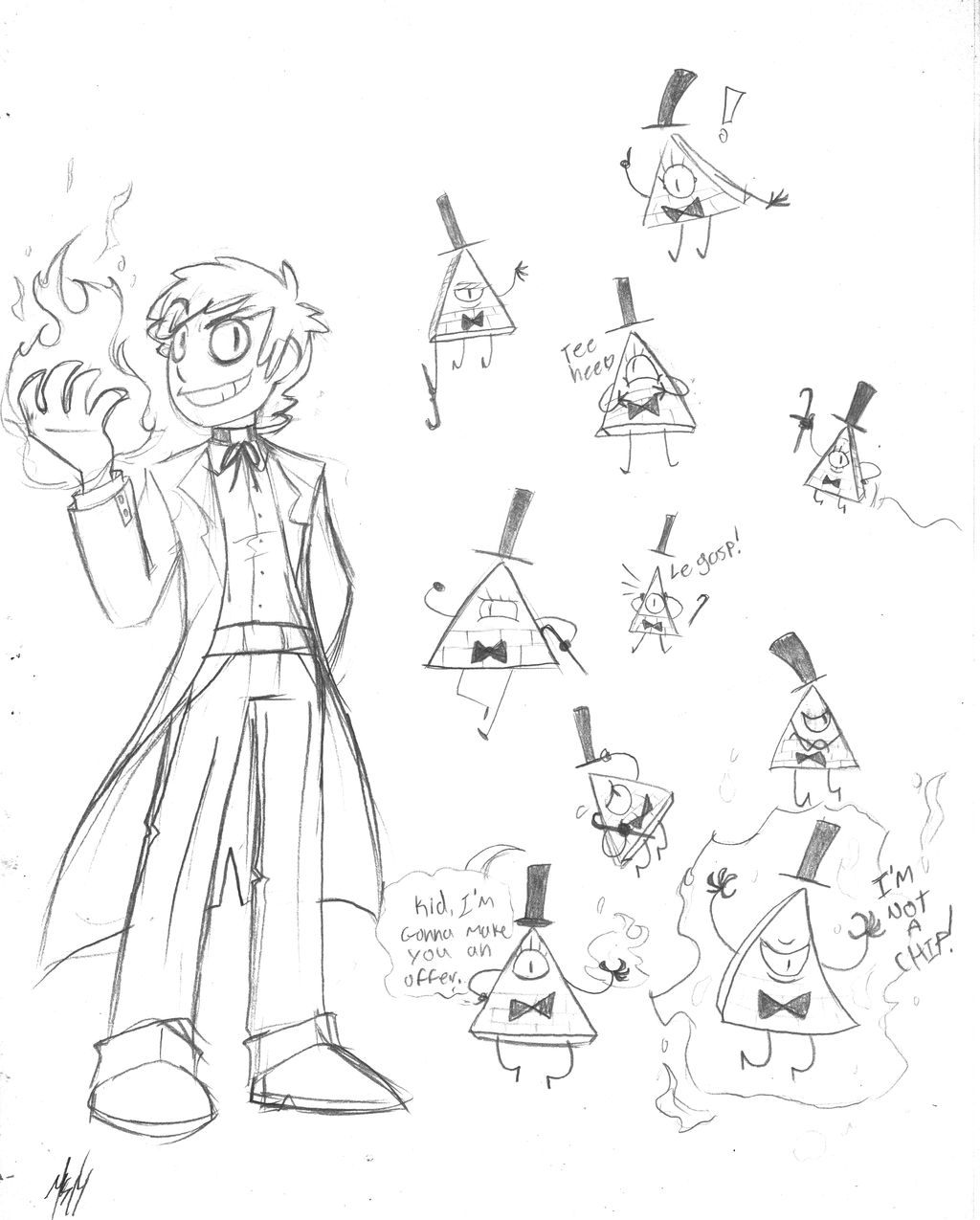 Bill Cipher by Inverted-Mind-Inc on DeviantArt