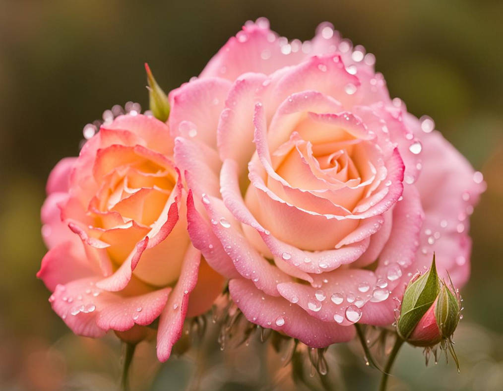 Dew on the roses 2 by cosmic-cora on DeviantArt