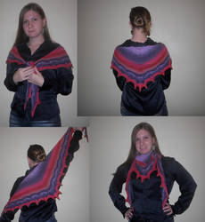 Dragon Wings Shawl