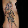 Owl ribs tattoo - Jay Freestyle