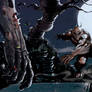 Werewolf vs zombies _the Cursed and the Damned