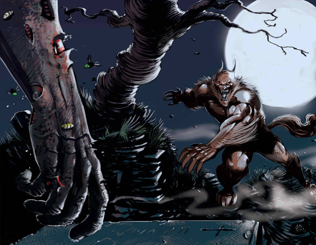Werewolf vs zombies _the Cursed and the Damned by FrancescoIaquinta on ...