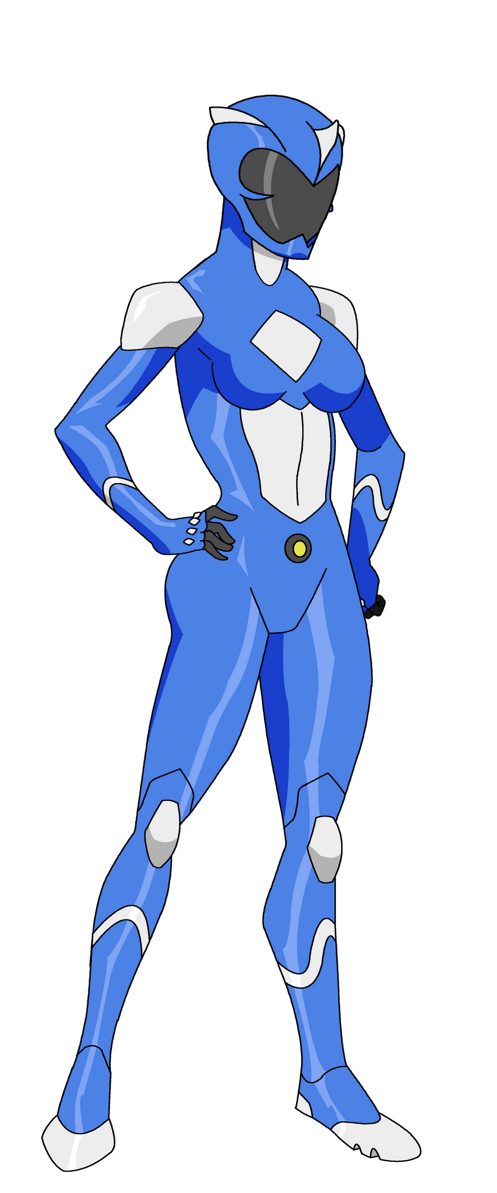 The New Power Ranger: Blue Ranger by ctszala on DeviantArt