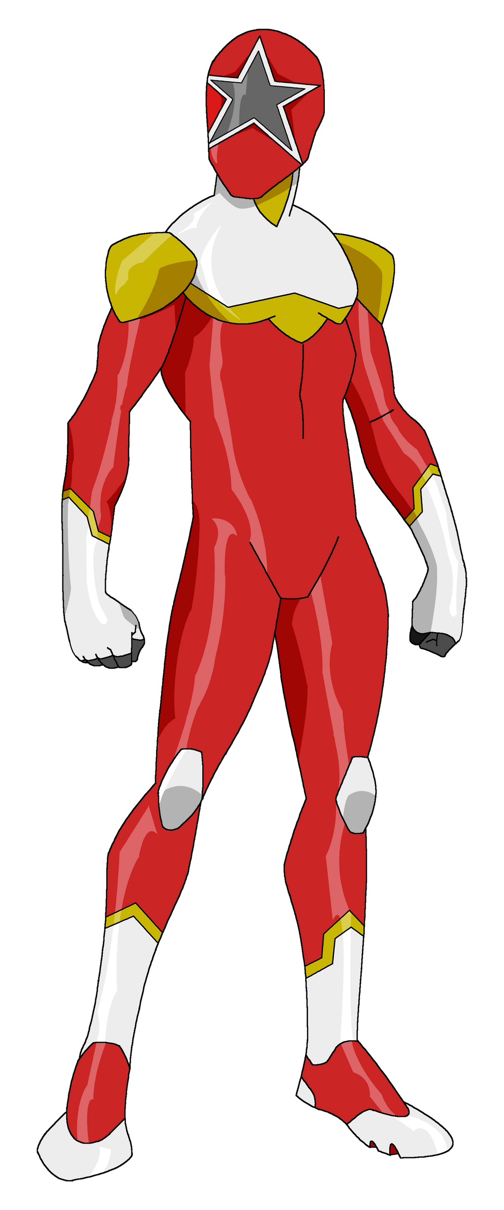 The New Power Ranger Zeo: Red Ranger by ctszala on DeviantArt