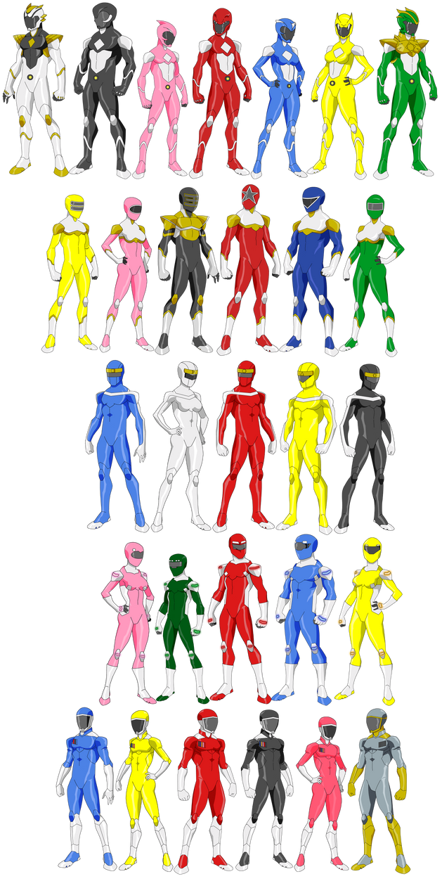 Mmpr Evolution MMPR Saga by ctszala on DeviantArt