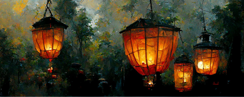 Autumn Lanterns by Nevereverevr on DeviantArt