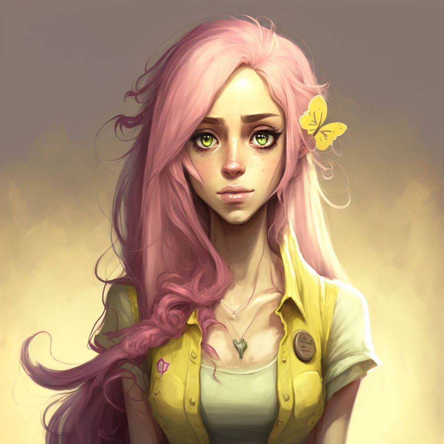 Fluttershy by Nevereverevr on DeviantArt