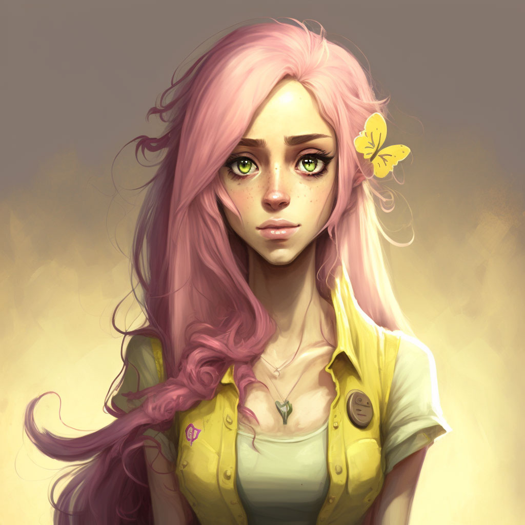 Fluttershy by Nevereverevr on DeviantArt