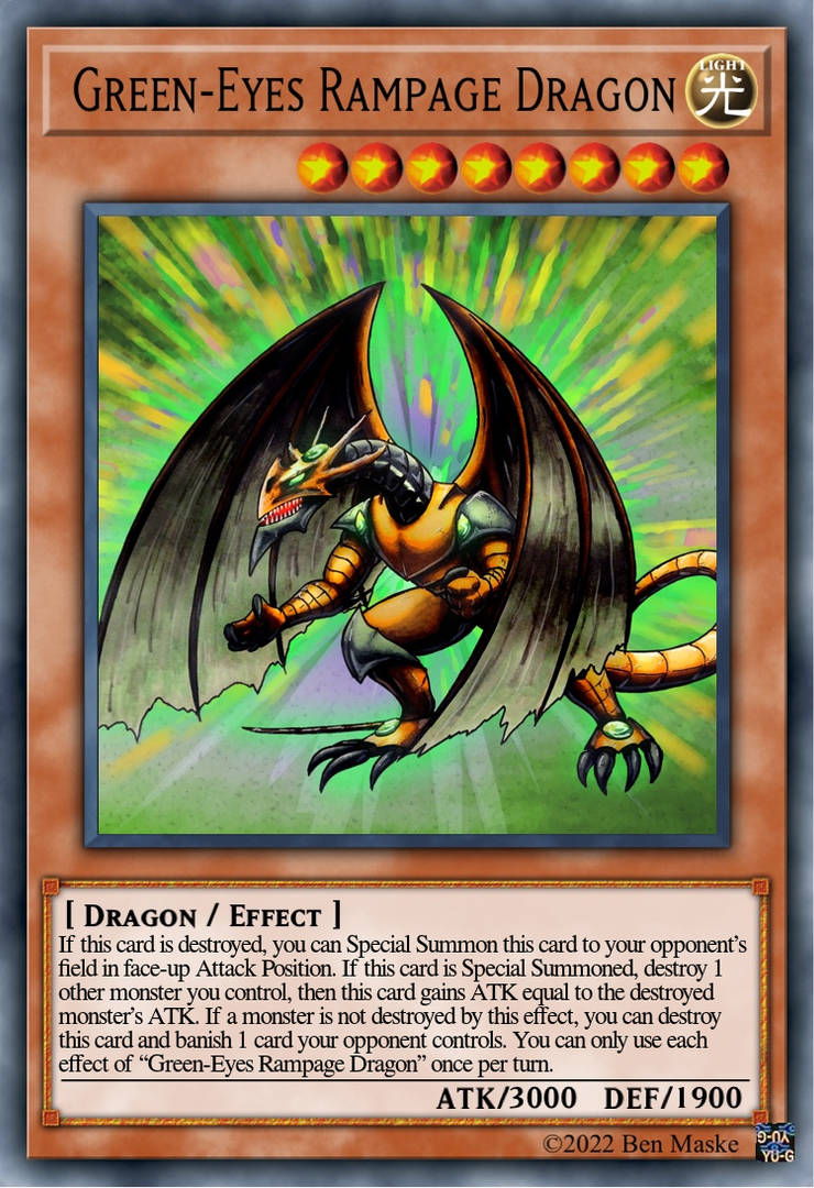 Red Eye Rampage Green-Eyes Rampage Dragon by Rongaulius on DeviantArt