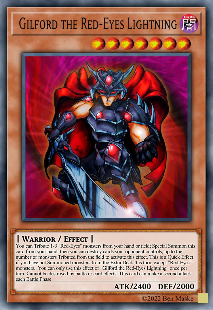 yugioh card gilford the lightning Yugioh Joey Wheeler 63 Card