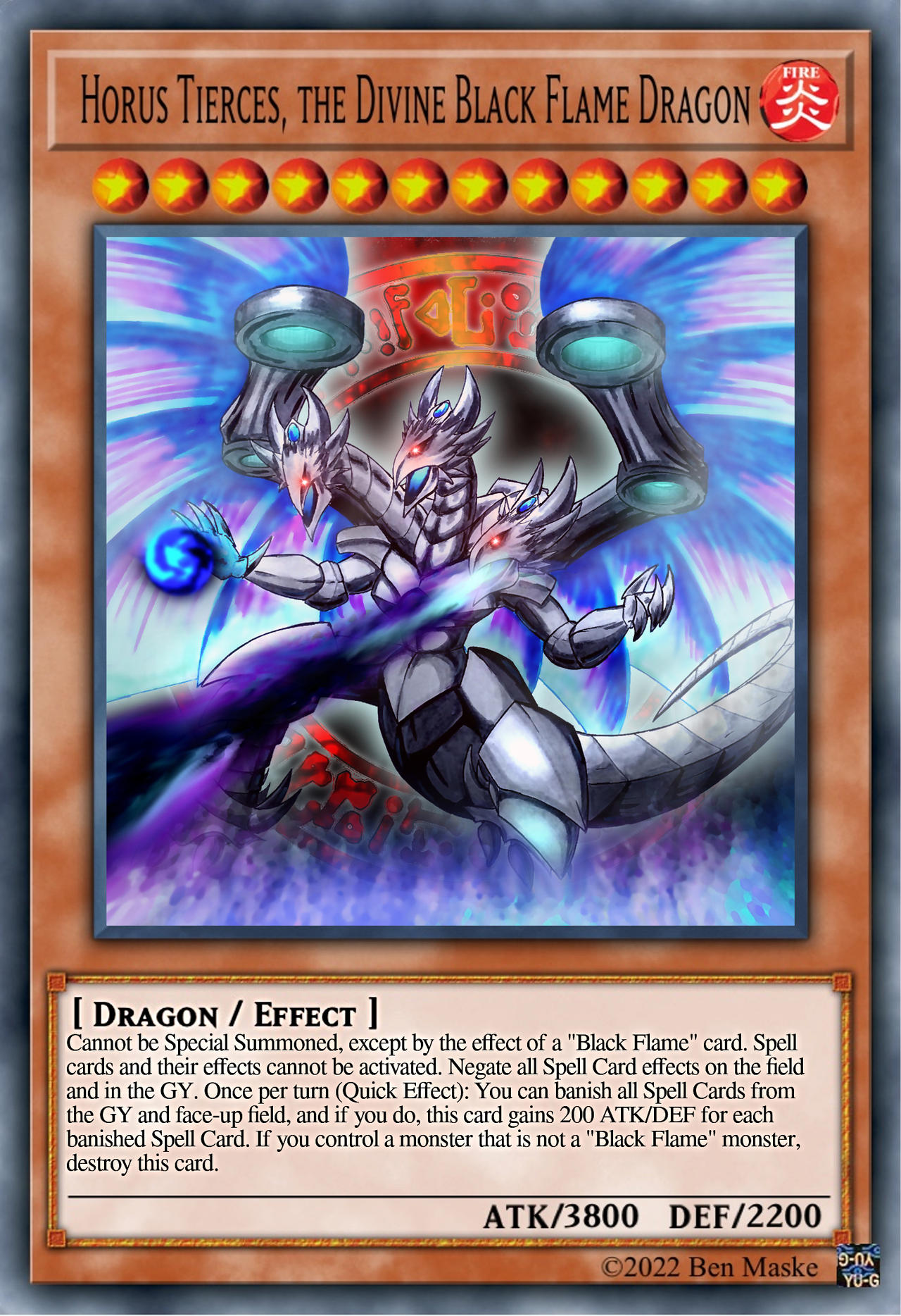 Horus Tierces, the Divine Black Flame Dragon by Rongaulius on DeviantArt Horus Tierces, the Divine Black Flame Dragon by Rongaulius on DeviantArt