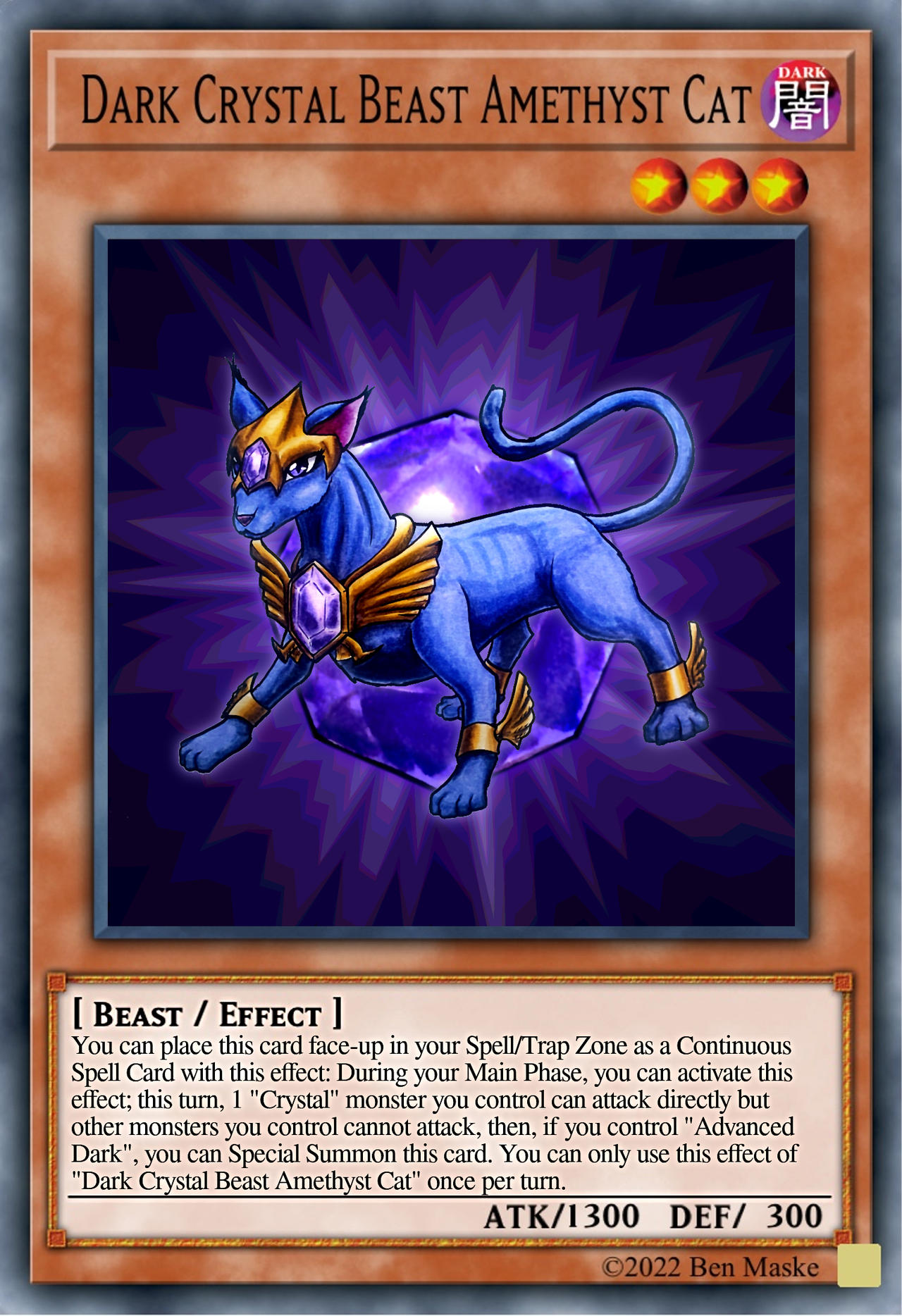 Dark Crystal Beast Amethyst Cat - Card by Rongaulius on DeviantArt Dark Crystal Beast Amethyst Cat - Card by Rongaulius on DeviantArt